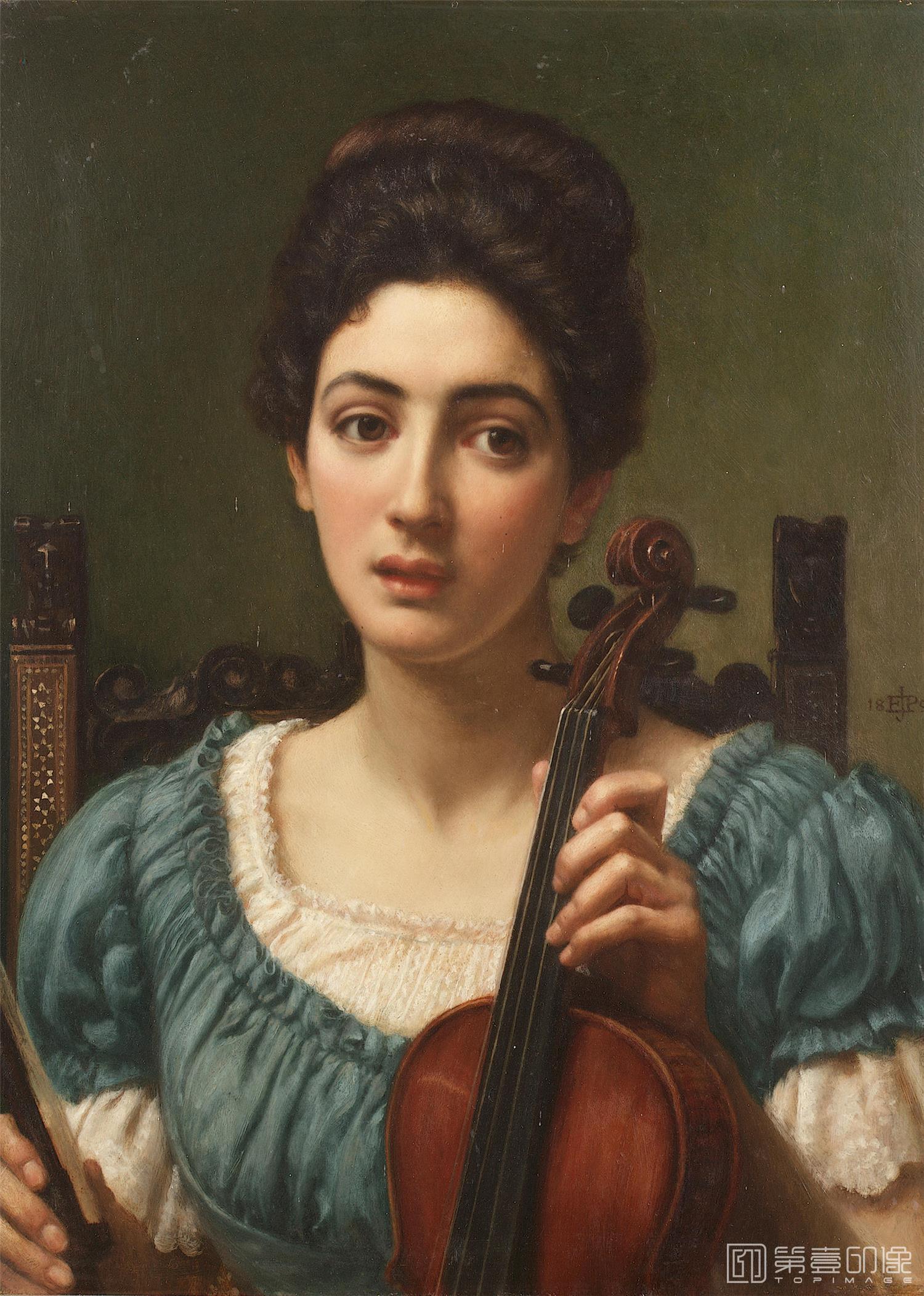 油画-佛雷德里克.莱顿 Frederic Leighton作品集-73